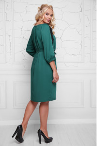 Платье «Франческа» зеленого цвета