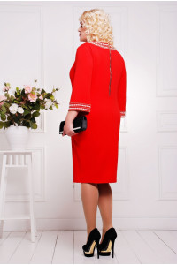 Сукня «Міраж» червоного кольору
