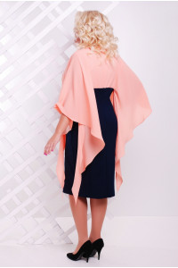 Платье «Рима» персикового цвета