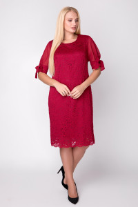 Платье «Джамала» красного цвета