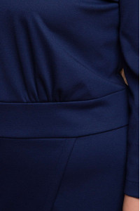 Платье «Келли» темно-синего цвета