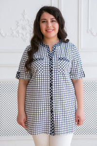 Сорочка «Арміна» білого кольору