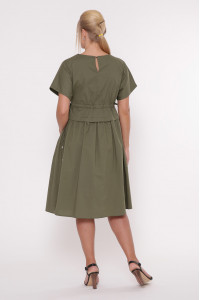 Сукня «Мелісса» оливкового кольору